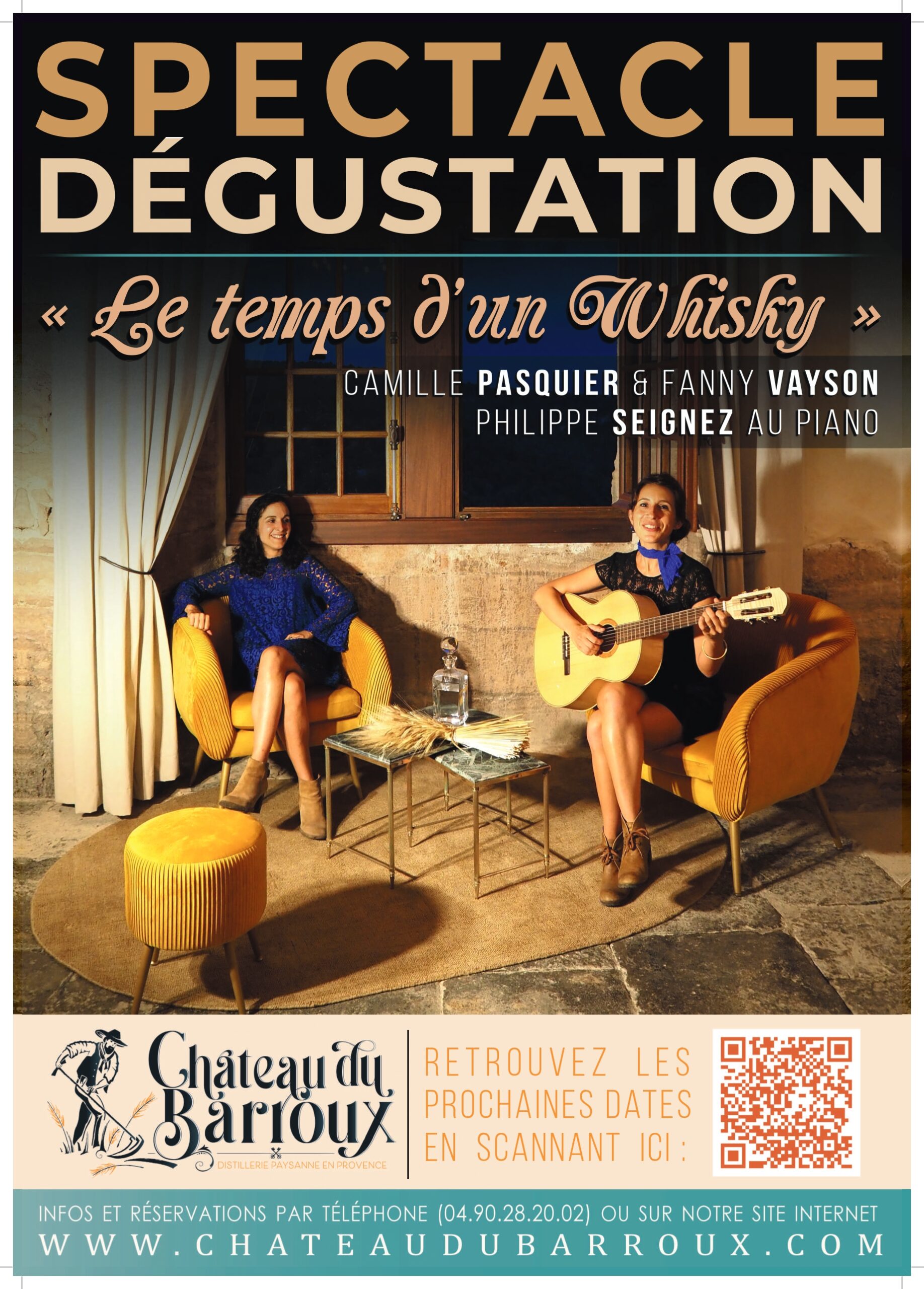 concert dégustation chateau barroux